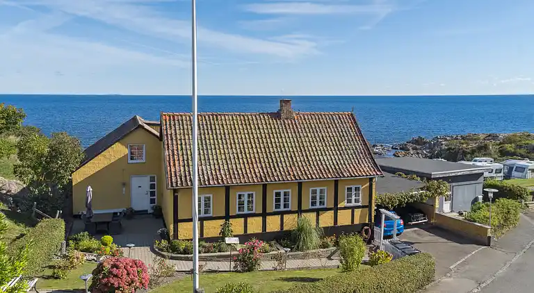 Vågn op til Østersøen og Christiansø i horisonten