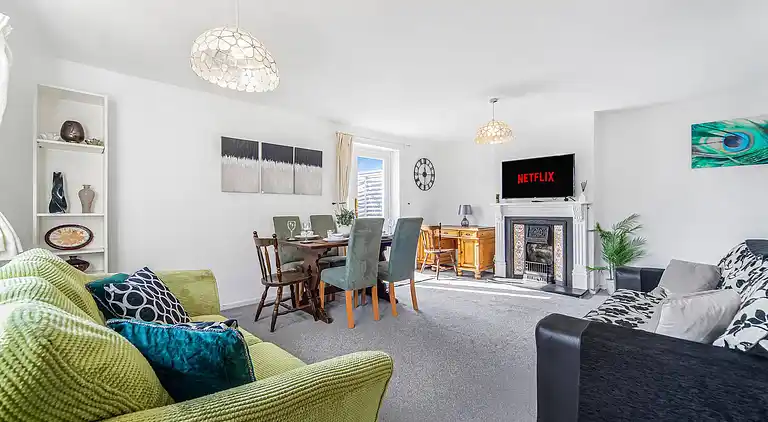 Stilvolles und helles 3-Zimmer-Apartment in Headington,