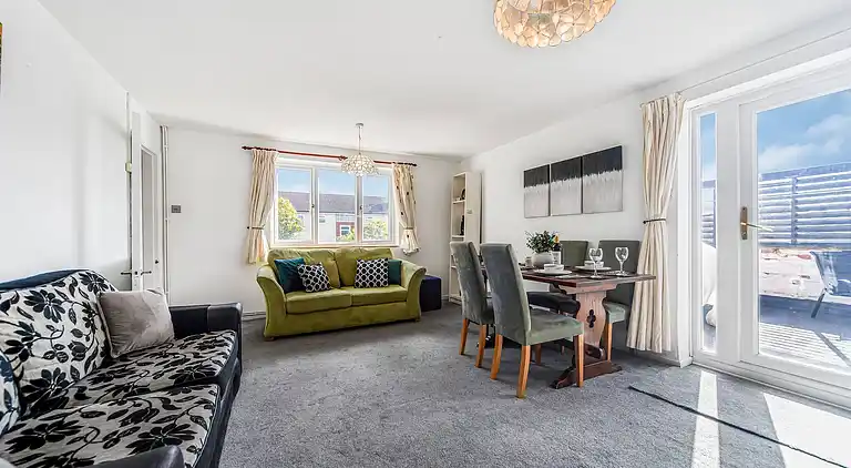 Stilvolles und helles 3-Zimmer-Apartment in Headington,