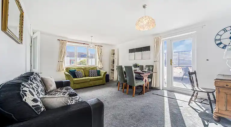 Stilvolles und helles 3-Zimmer-Apartment in Headington,