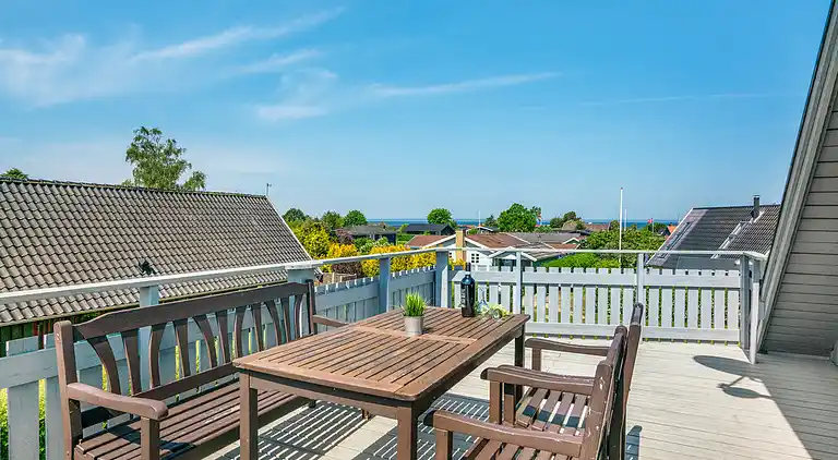 Schöner Rahmen für Familienurlaub am Meer