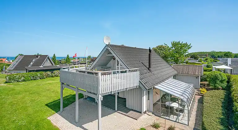 Schöner Rahmen für Familienurlaub am Meer