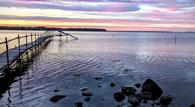 Semesterbostad vid Hejlsminde Strand