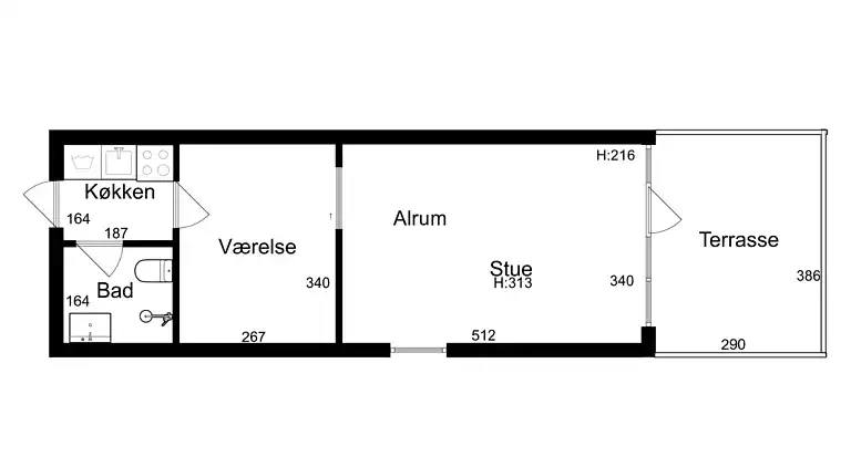 Hyggelig Ferielejlighed ved Dueodde Strand.