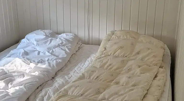 Skønt lyst sommerhus tæt på vand og strand