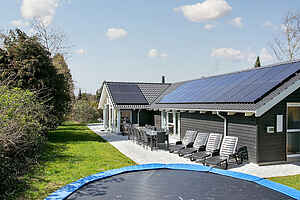 Sommerhus med basseng ved Hornbæk strand