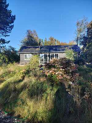 Nybygget sommerhus med fjordudsigt