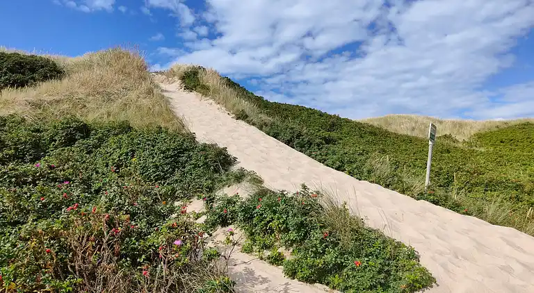 Semesterbostad vid Houvig Strand
