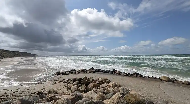 Semesterbostad vid Nr Lyngby Strand