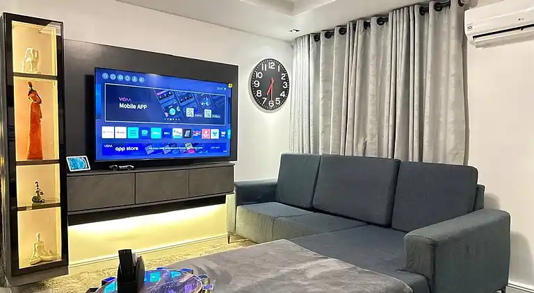 Luxurious Abuja Apartment with Private Entrance & Central AC