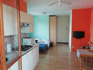 Studio in a residence with pools