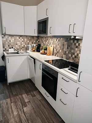 Bright and cozy 40 m² apartment at Prague 7