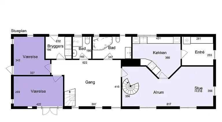 Geräumiges Ferienhaus mit Blick auf den Limfjord
