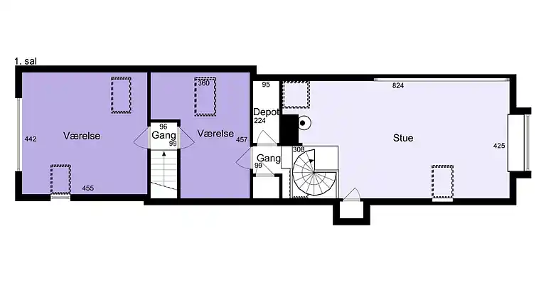 Geräumiges Ferienhaus mit Blick auf den Limfjord