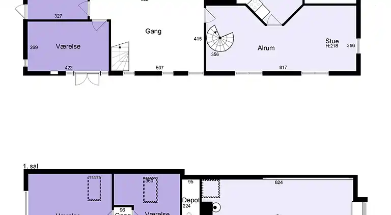 Geräumiges Ferienhaus mit Blick auf den Limfjord