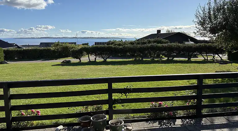 Ferienhaus in Horne mit Meerblick