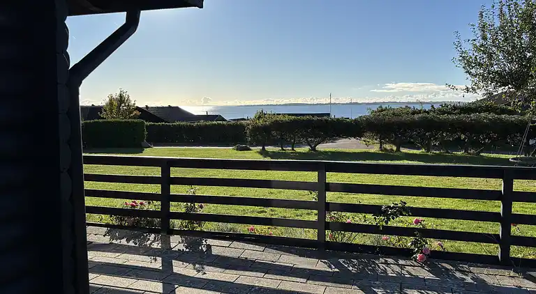 Ferienhaus in Horne mit Meerblick