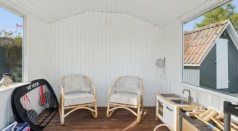Roligt feriehus med anneks og skønne udearealer