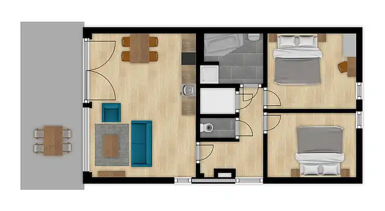 Sommerhus i Groffliers