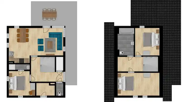 Bungalow i Groffliers