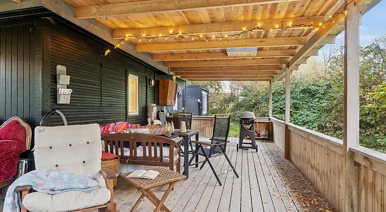 Hyggeligt sommerhus tæt på havet på Sejerø