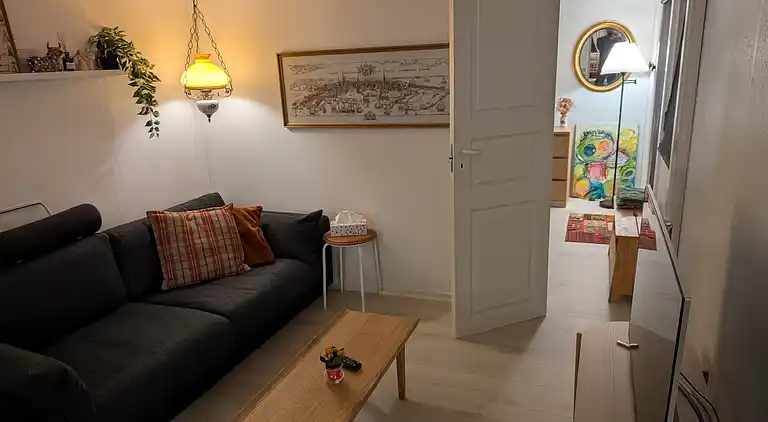 Schwedisch inspiriert mit schönem Wald nebenan