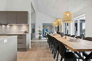 Spacious and modern 20-person pool house in beautiful Ålbæk 