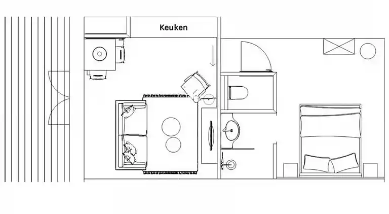 Ferienwohnung in Zoutelande