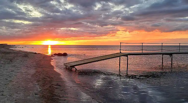 Sommerhus ved Hasmark Strand