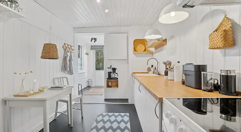 Smuk indrettet 2 værelses lejlighed med havudsigt