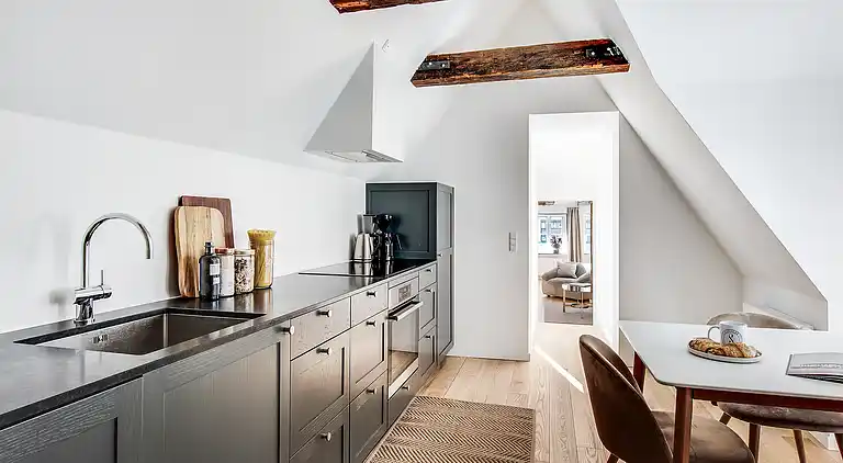 Regent 6- Gemütliches 1-Zimmer-Apartment mit Terrasse im