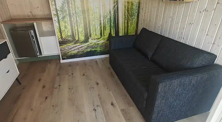 Schutzraum für die ganzjährige Nutzung