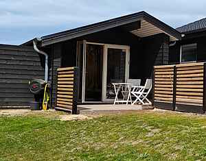 Nybygget elegant, stilfuldt helårsisoleret anneks