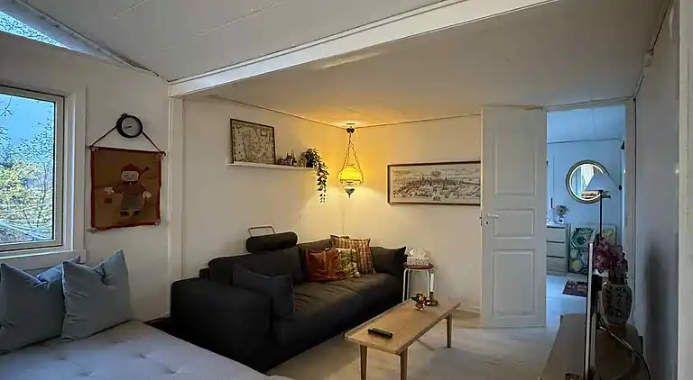 Schwedisch inspiriert mit schönem Wald nebenan