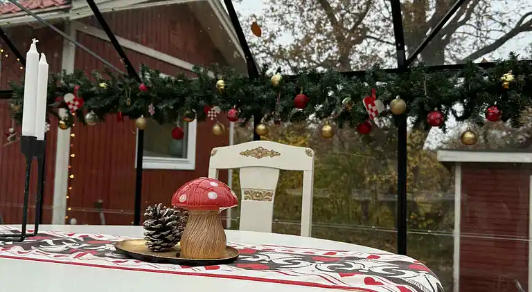 Schwedisch inspiriert mit schönem Wald nebenan