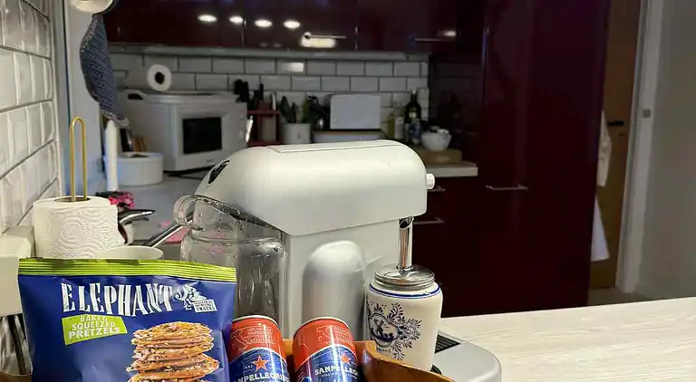 Schwedisch inspiriert mit schönem Wald nebenan