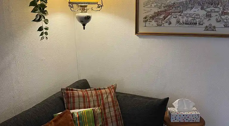 Schwedisch inspiriert mit schönem Wald nebenan