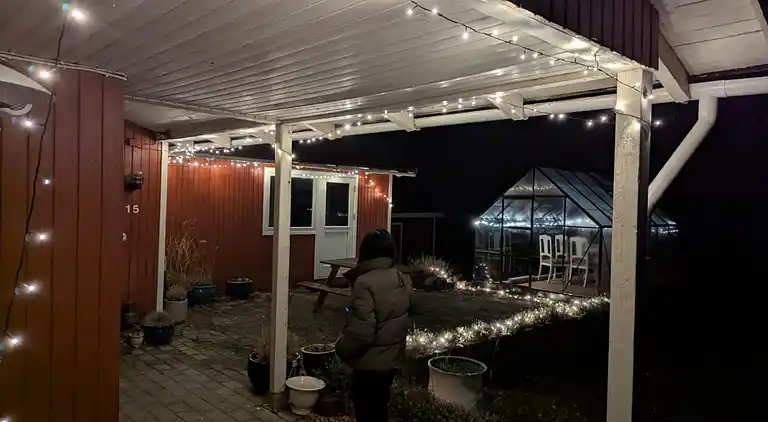 Schwedisch inspiriert mit schönem Wald nebenan