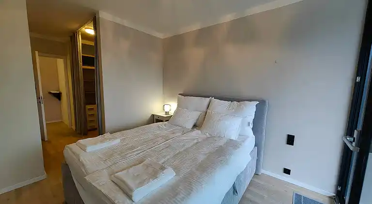 Kostenlose Parkplätze, modernes Apartment in Smichov mit