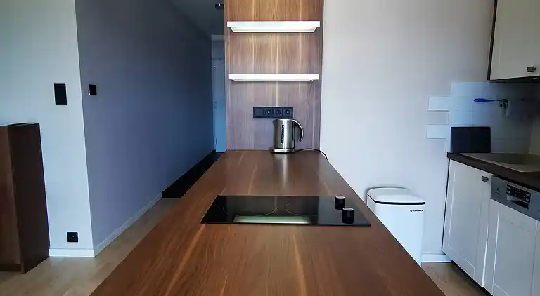 Kostenlose Parkplätze, modernes Apartment in Smichov mit