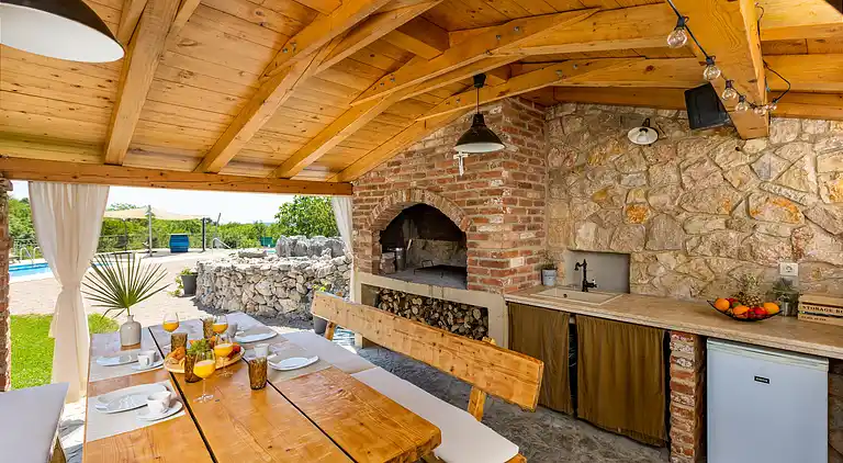 3-Zimmer-Haus mit Terrasse Garica, Krk (K-14278)