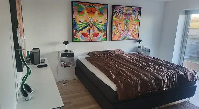 Nybygget sommerhus med havudsigt og spa