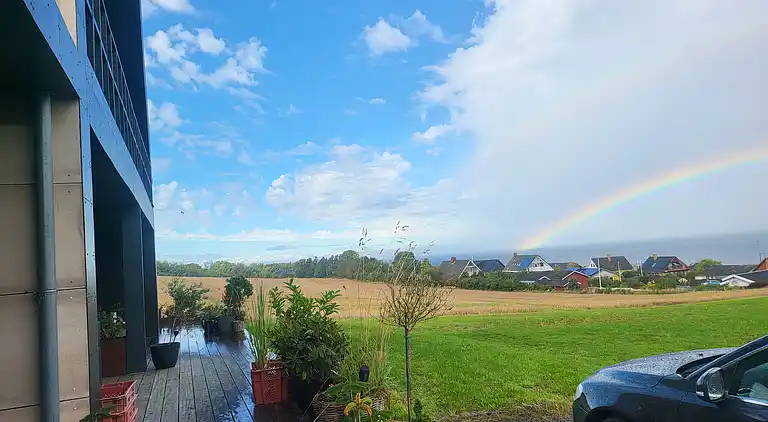 Nybygget sommerhus med havudsigt og spa