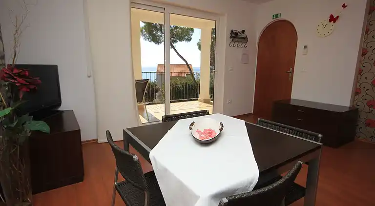 One bedroom apartment with terrace and sea view Rovinj