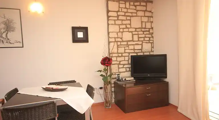 One bedroom apartment with terrace and sea view Rovinj