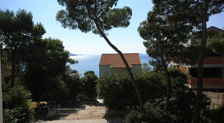 One bedroom apartment with terrace and sea view Rovinj