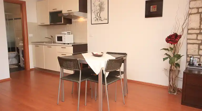 One bedroom apartment with terrace and sea view Rovinj