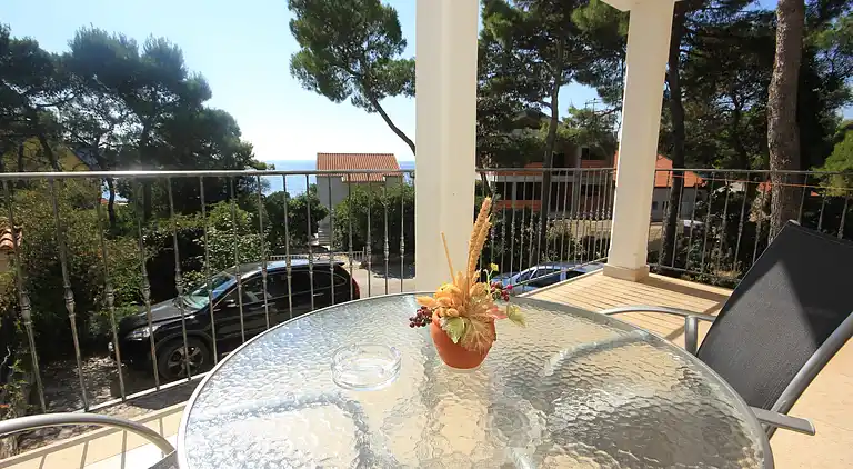 One bedroom apartment with terrace and sea view Rovinj