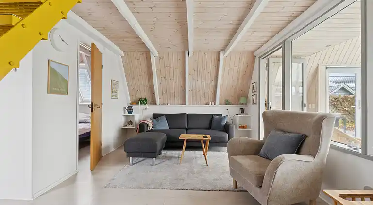 Schönes Ferienhaus mit Meerblick