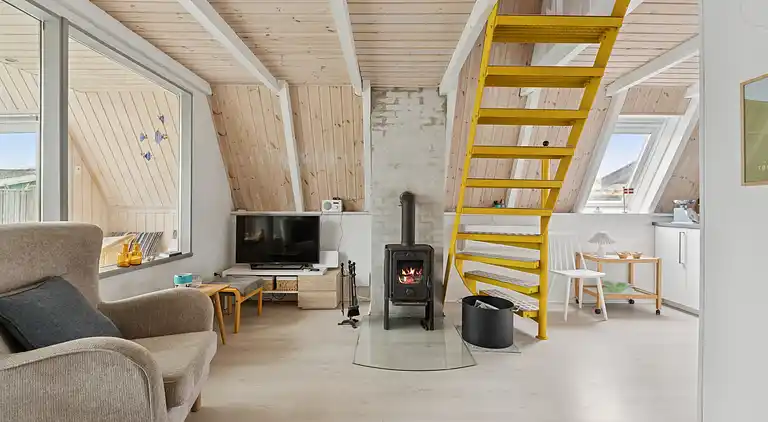 Schönes Ferienhaus mit Meerblick